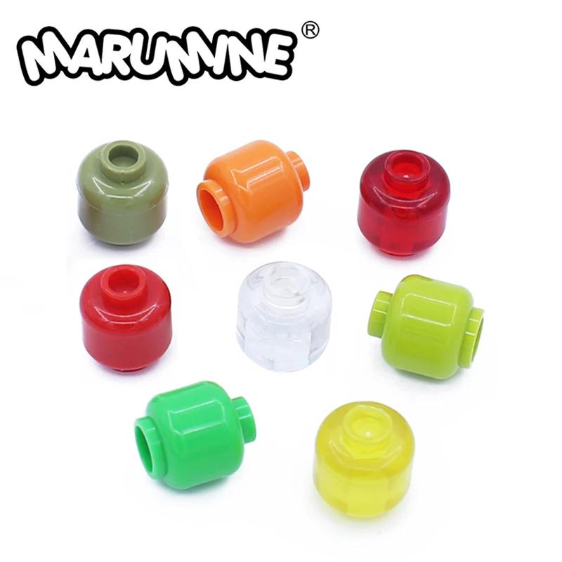 Marumine  ÷ ͵  3626 30PCS ̴  ׸  ǰ DIY MOC Ǽ   ׼, Marumine Head